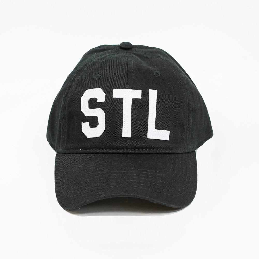 Stl - St. Louis, Mo Hat Black